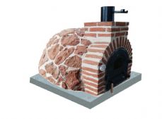 HORNO MONTADO EN PIEDRA ROJA HISPANA