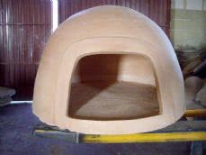 HORNO DE LEÑA REFRACTARIO ARTESANO DE PERERUELA  BOCA CUADRADA
