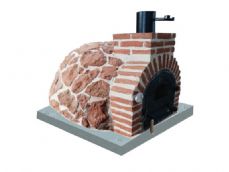 HORNO MONTADO EN PIEDRA ROJA HISPANA