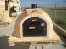 HORNO DE LADRILLO RUSTICO BARRO  PERERUELA