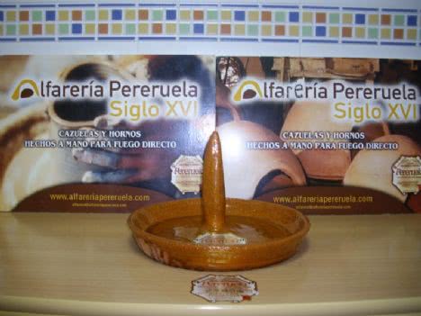 Pincho del pollo de barro