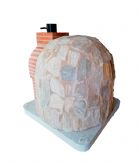 HORNO CON HORNILLA PIEDRA BLANCA NACAR