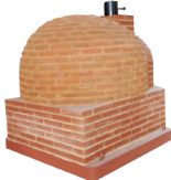 HORNO CON HORNILLA CUADRADA CARGA LATERAL EN LADRILLO MUDEJAR
