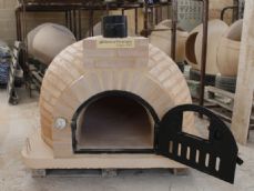 HORNO EN LADRILLO SALMÓN 100cm