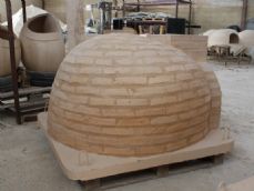 HORNO EN LADRILLO SALMÓN 100cm