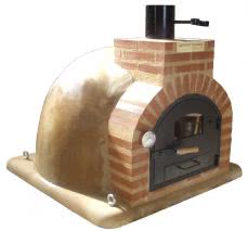 HORNO MONTADO TERRACOTA PULIDO INTEMPERIE