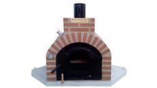 HORNO DE LEÑA LISO BLANCO 