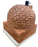 HORNO CON HORNILLA CUADRADA LADRILLO MUDEJAR