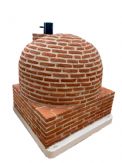 HORNO CON HORNILLA CUADRADA LADRILLO MUDEJAR