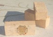 LADRILLO RECTO GRUESO ARTESANO REFRACTARIO DE PERERUELA