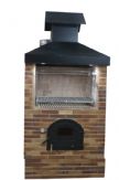 BARBACOA MIXTA CON HORNO MOD. ARENA KALAHARI PREMIM