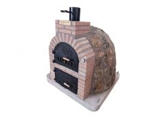 HORNO CON HORNILLA EMBOCADURA LADRILLO ROJO PIEDRA GRANITO VIRIATO