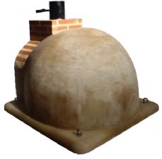 HORNO DE LEÑA TERRACOTA PULIDO INTEMPERIE