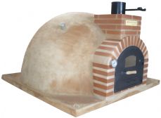 HORNO DE LEÑA TERRACOTA PULIDO INTEMPERIE