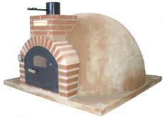 HORNO DE LEÑA TERRACOTA PULIDO INTEMPERIE