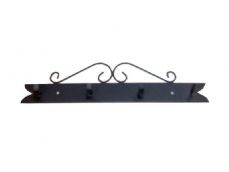 PERCHA FORJA PARA JUEGO DE PALAS