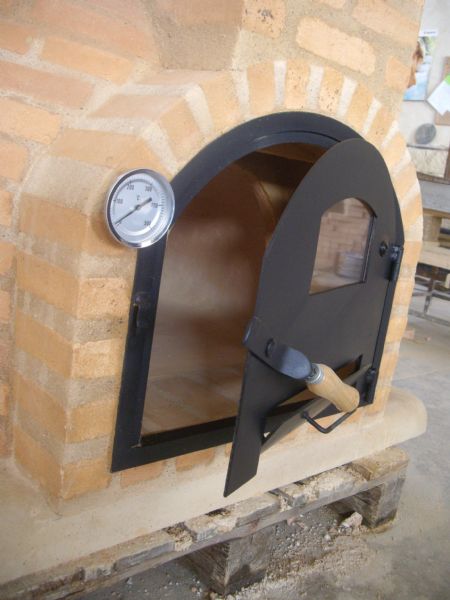 Horno de Leña de Pereruela ladrillo rústico curvo texturizado