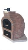 ELEGANTE HORNILLA SIGLO XVI LADRILLO RUSTICO SALMON