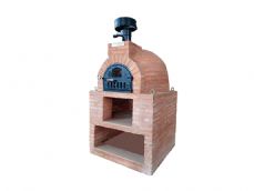 HORNO Y MESA INT. CUADRADA LADRILLO RUSTICO PERERUELA