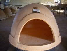 HORNO  ARTESANO DE BARRO TIPICO DE PERERUELA BOCA REDONDEADA